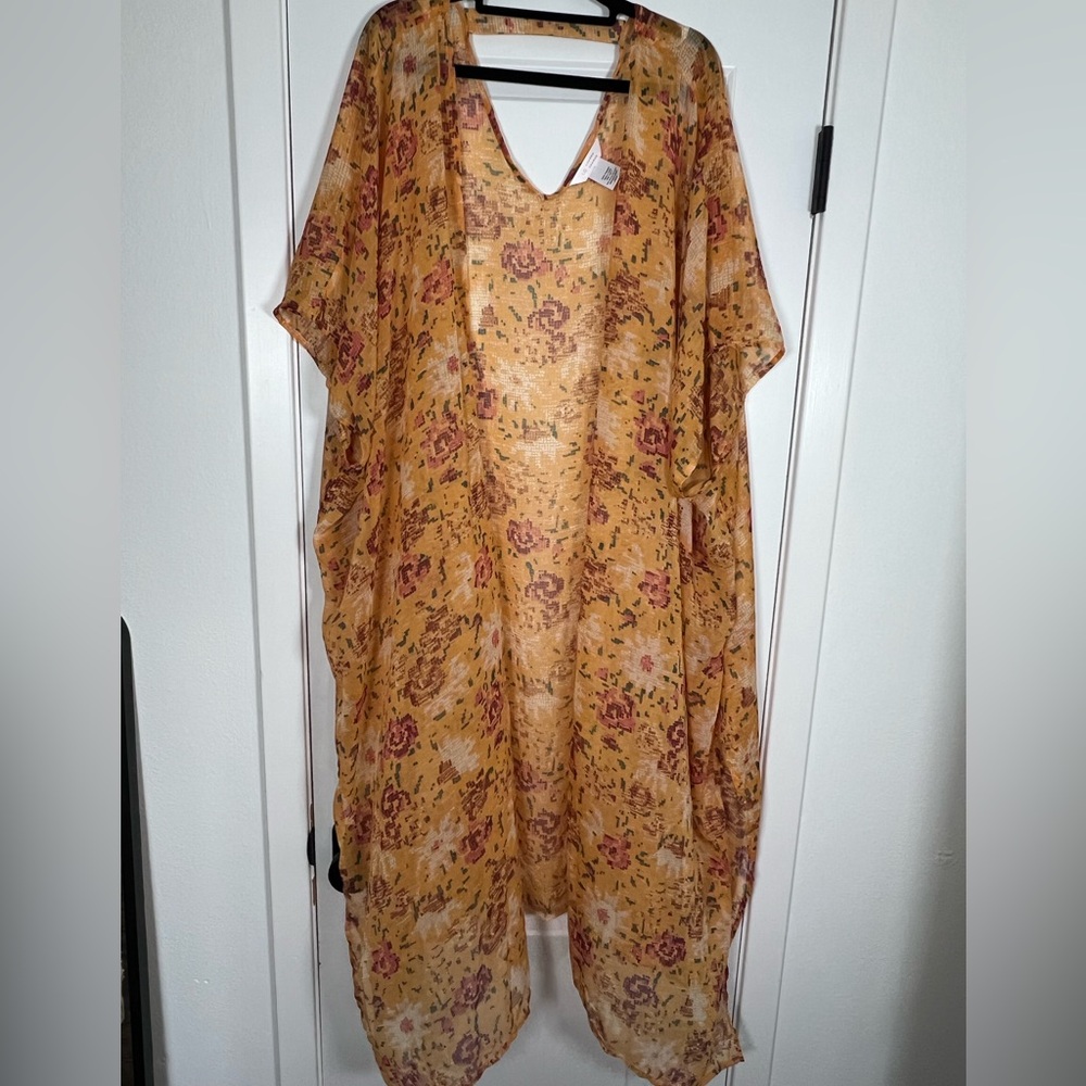 Lauren Conrad, Orange Floral Kimono